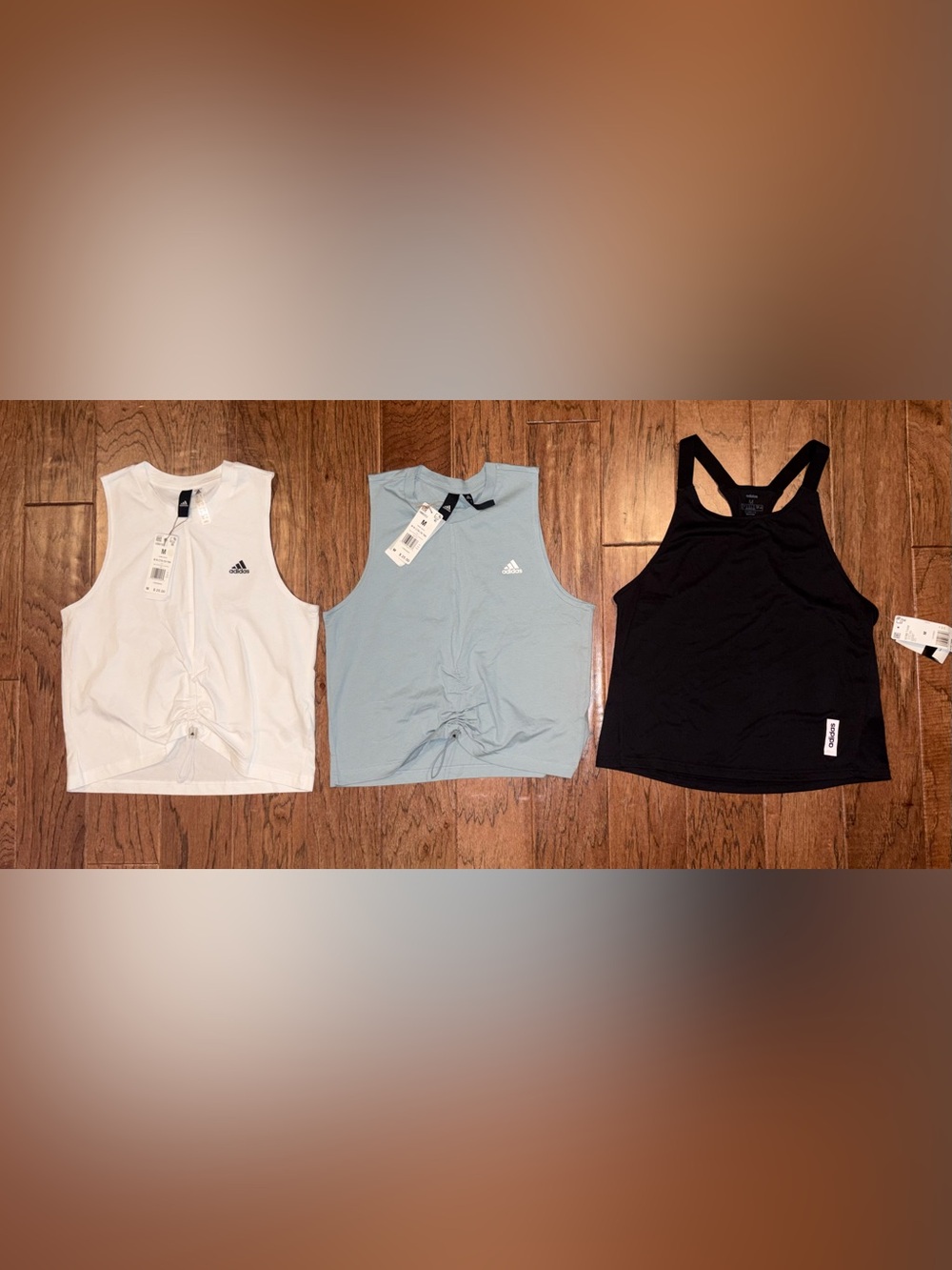 Lot of 3 Adidas Climalite Women’s Tank Tops Size Medium NWT